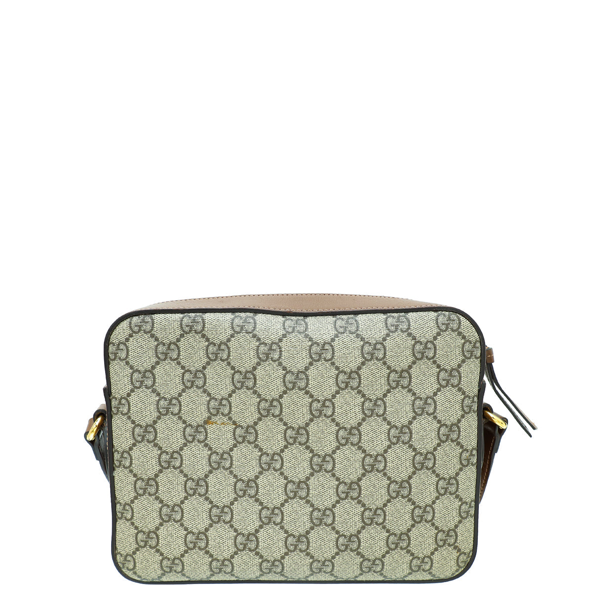 Gucci Bicolor GG Supreme Horsebit 1955 Small Shoulder Bag