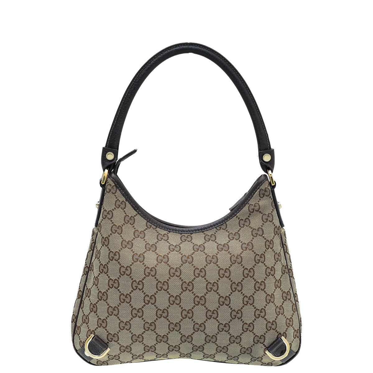 Gucci Bicolor GG Abbey D Ring Hobo Medium Bag