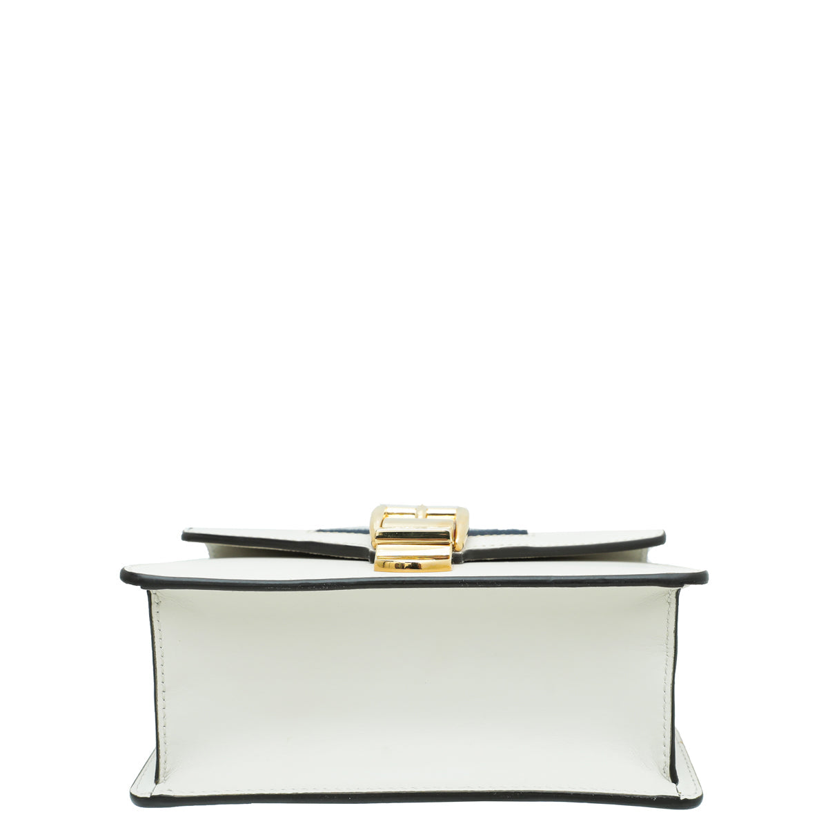 Gucci White Sylvie Mini Flap Chain Bag