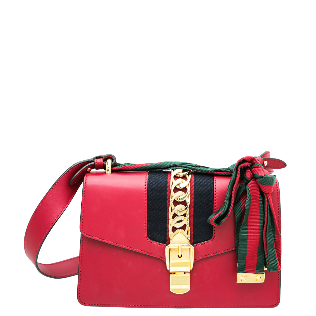 Gucci Red Sylvie Small Bag