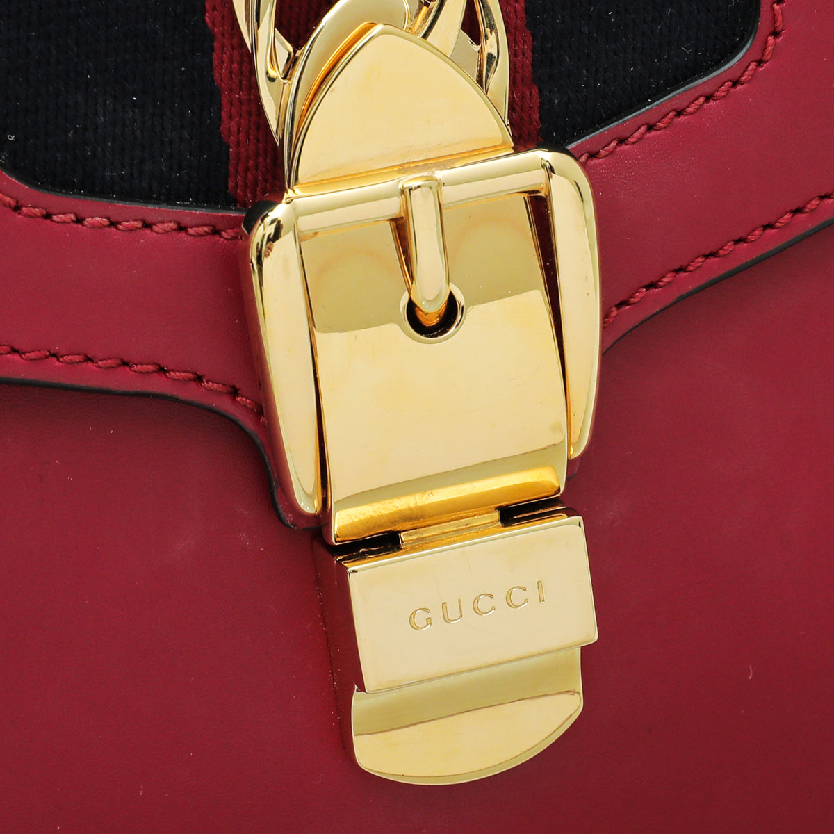 Gucci Red Sylvie Small Bag