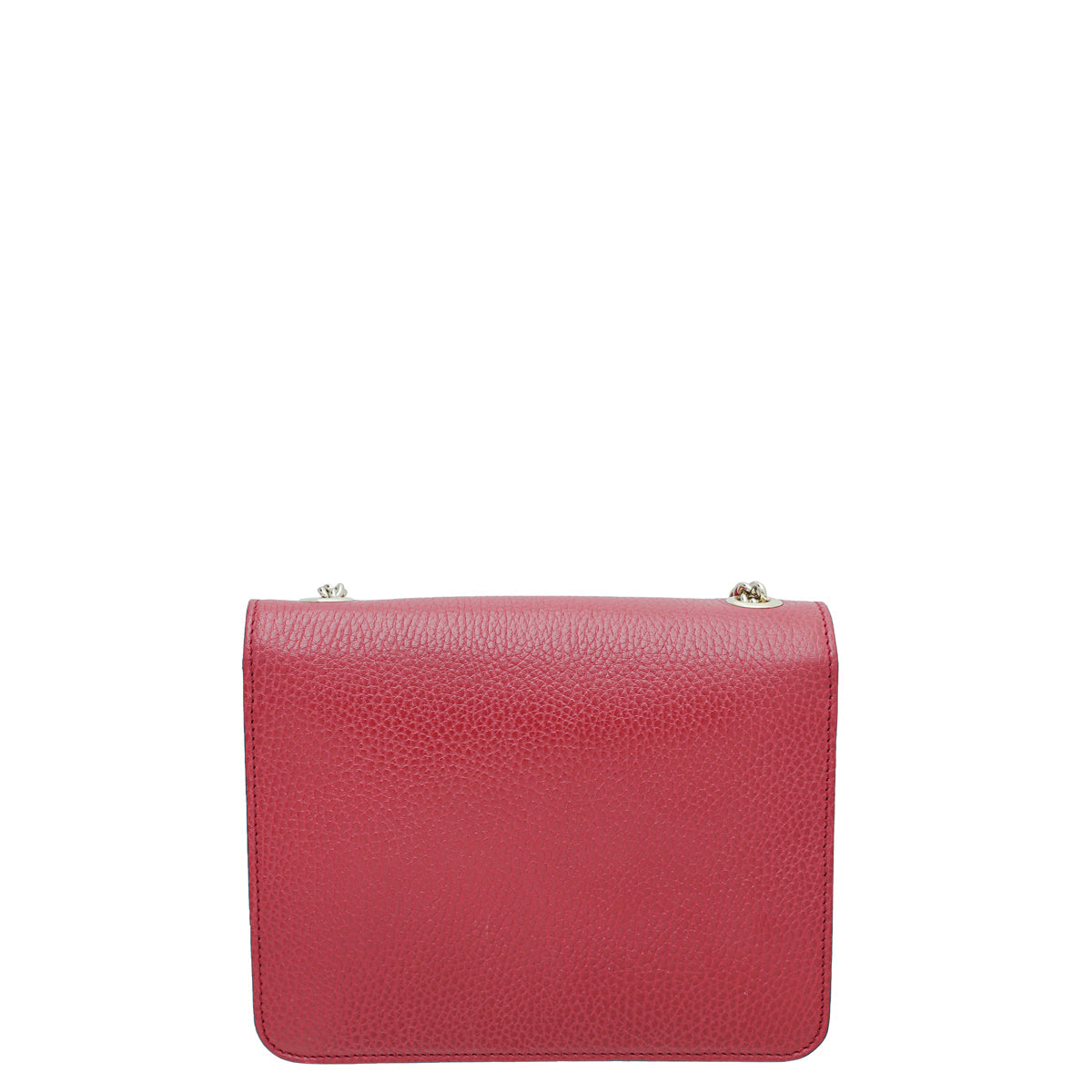 Gucci Red Dollar Interlocking G Small Chain Bag