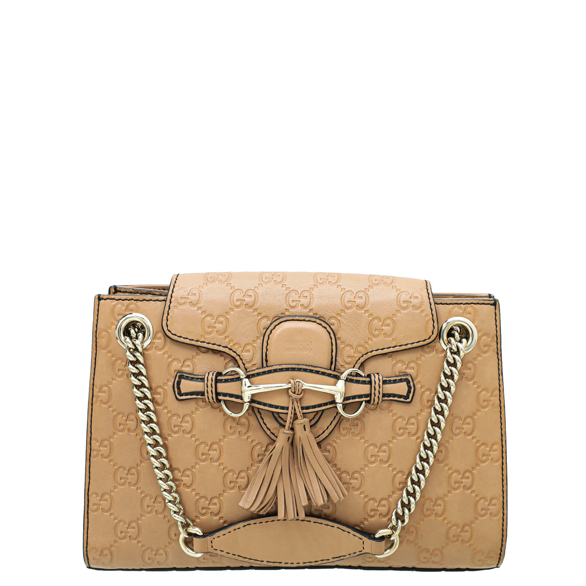 Gucci Light Brown Guccissima Emily Small Bag