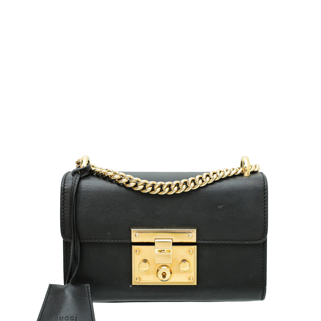 Gucci Black Padlock Chain Small Bag