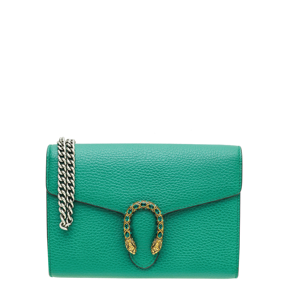 Gucci Green Crystal Dionysus Mini Chain Bag