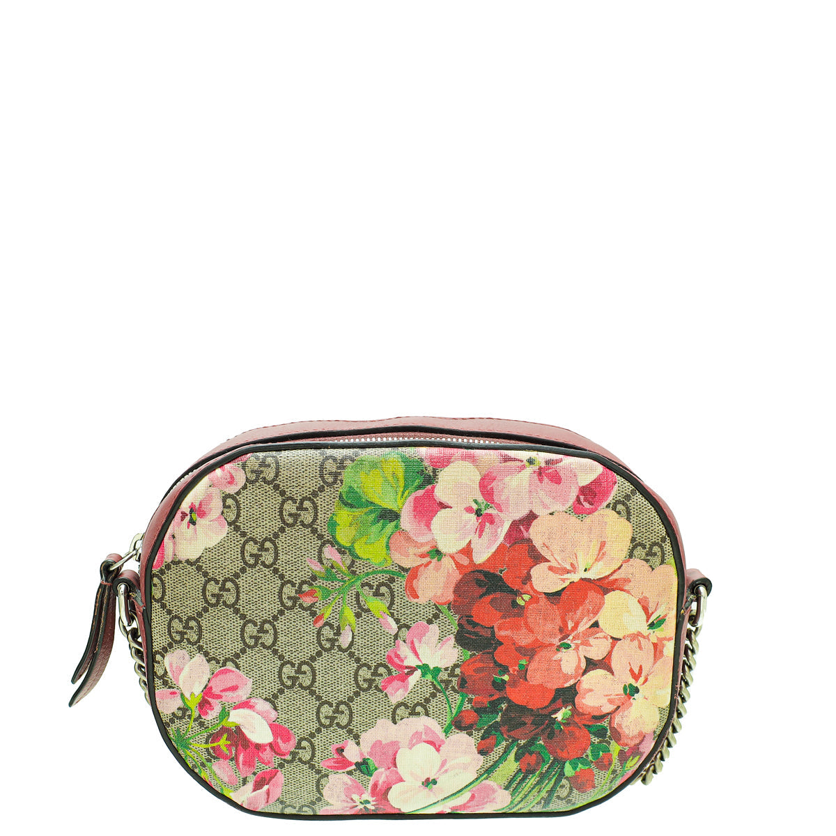 Gucci Bicolor Blooms Print Mini Chain Bag