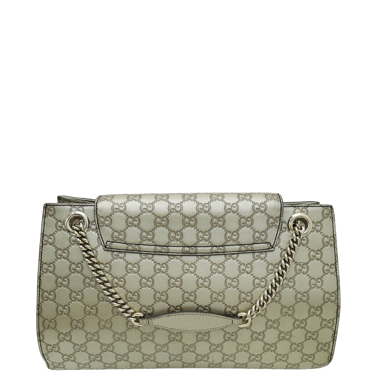 Gucci Champagne GG Guccissima Emily Large Bag