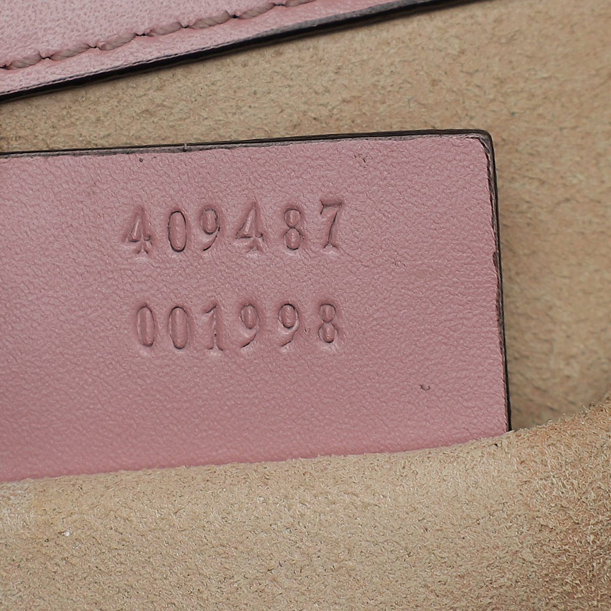 Gucci Pink GG Guccissima Padlock Small Bag