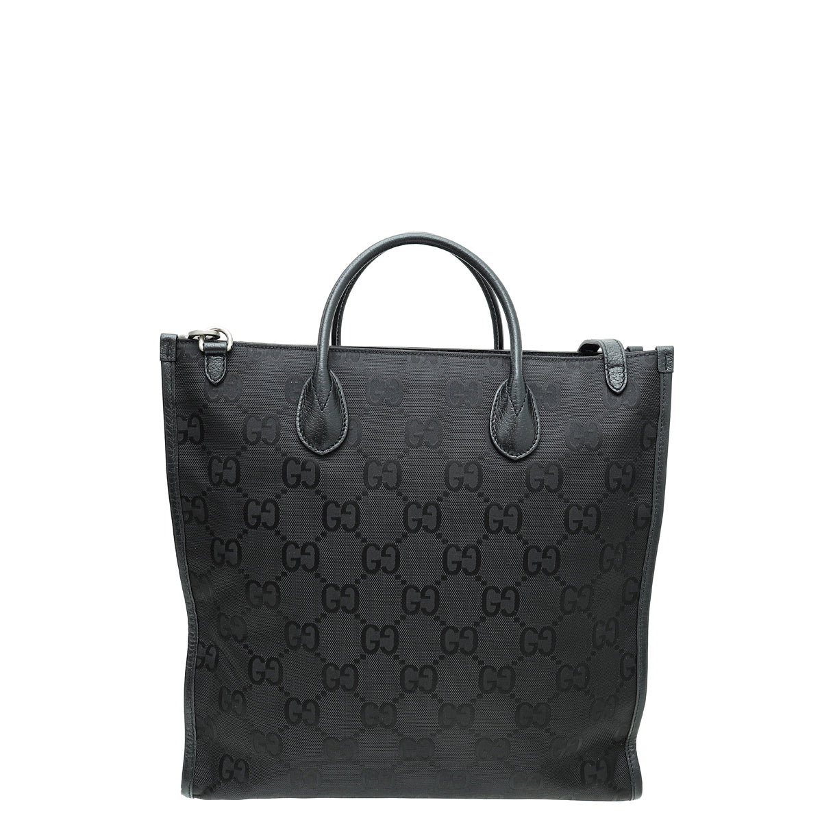 Gucci Black Monogram "Off The Grid" Long Tote Bag