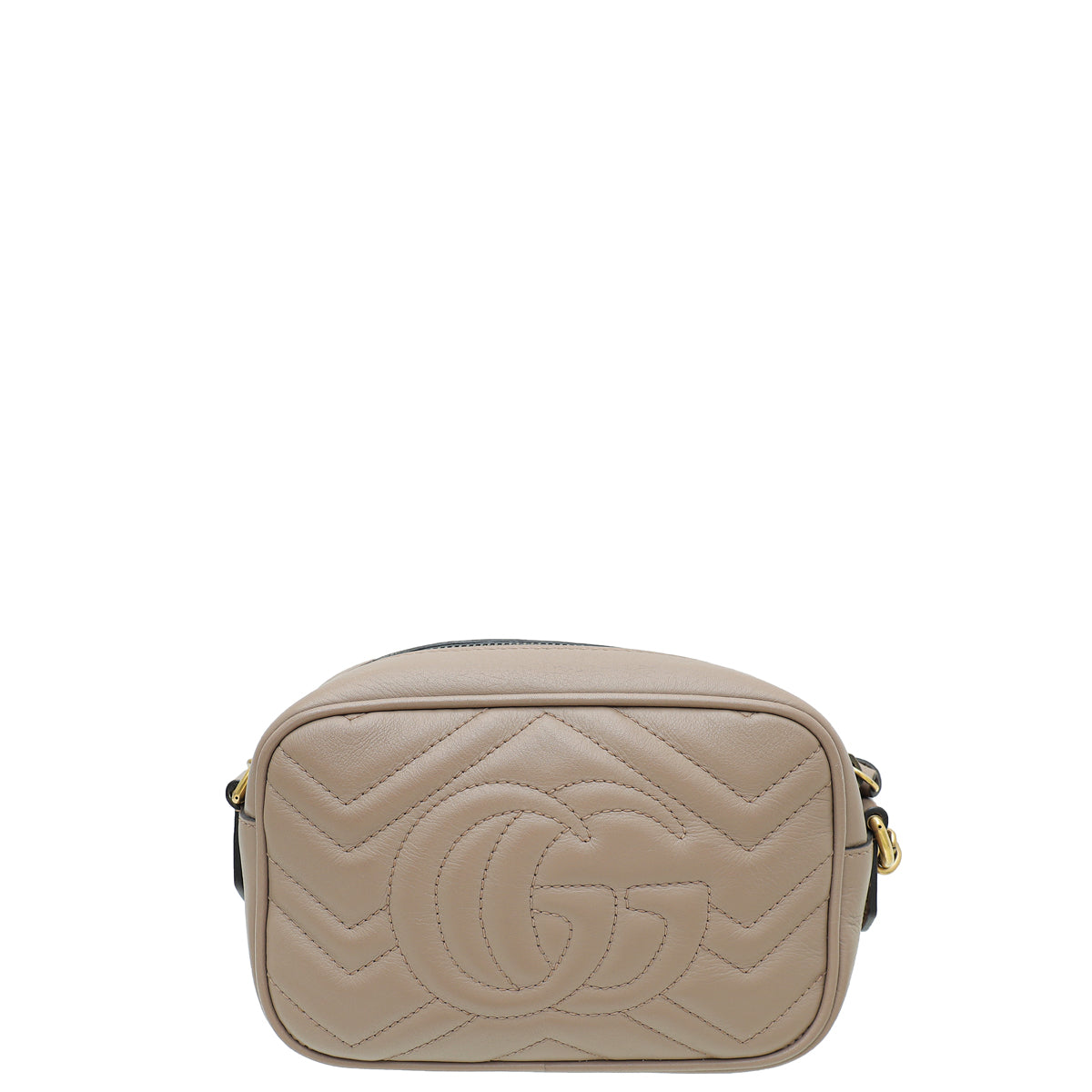 Gucci Dusty Pink GG Marmont Matelasse Mini Camera Bag