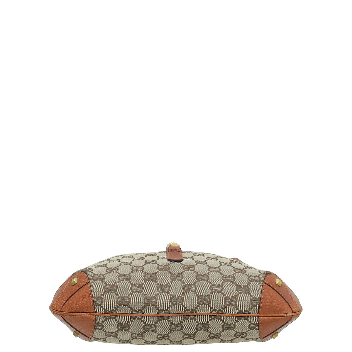 Gucci Bicolor GG Piston Lock Jackie O Hobo Bag