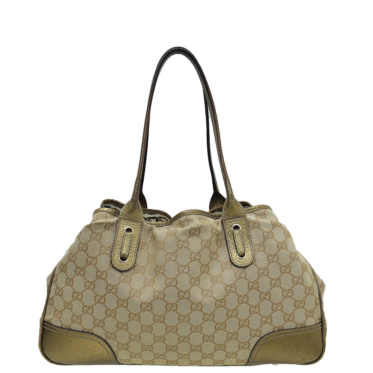 Gucci Bicolor GG Bow Princy Tote Medium Bag