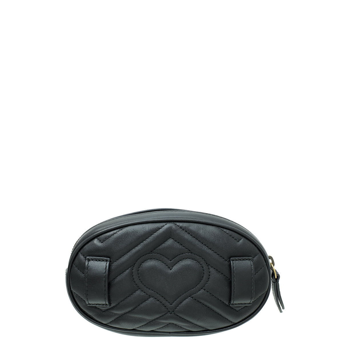 Gucci Black GG Marmont Mini Belt Bag