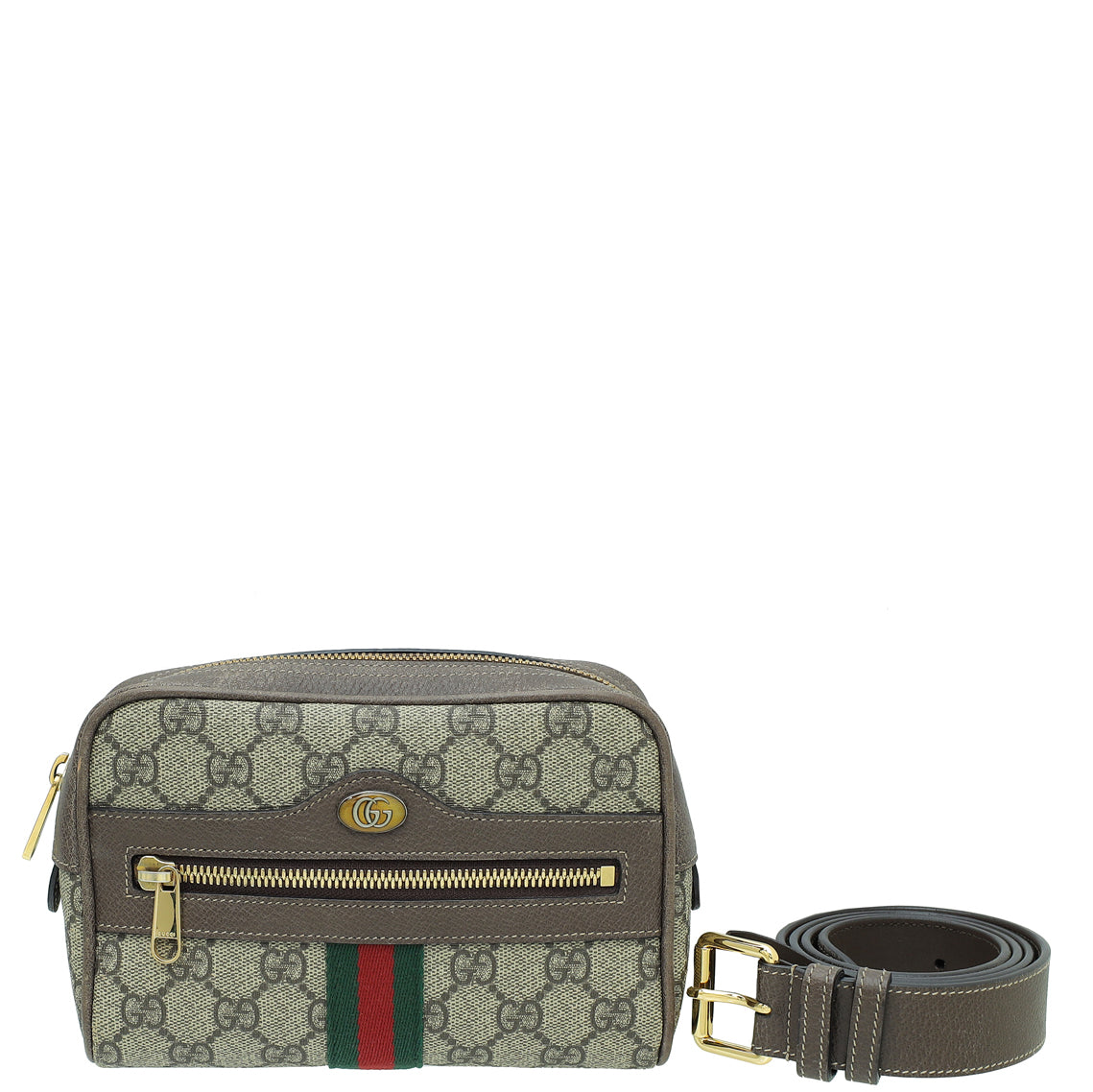 Gucci Bicolor GG Supreme Ophidia Small Belt Bag