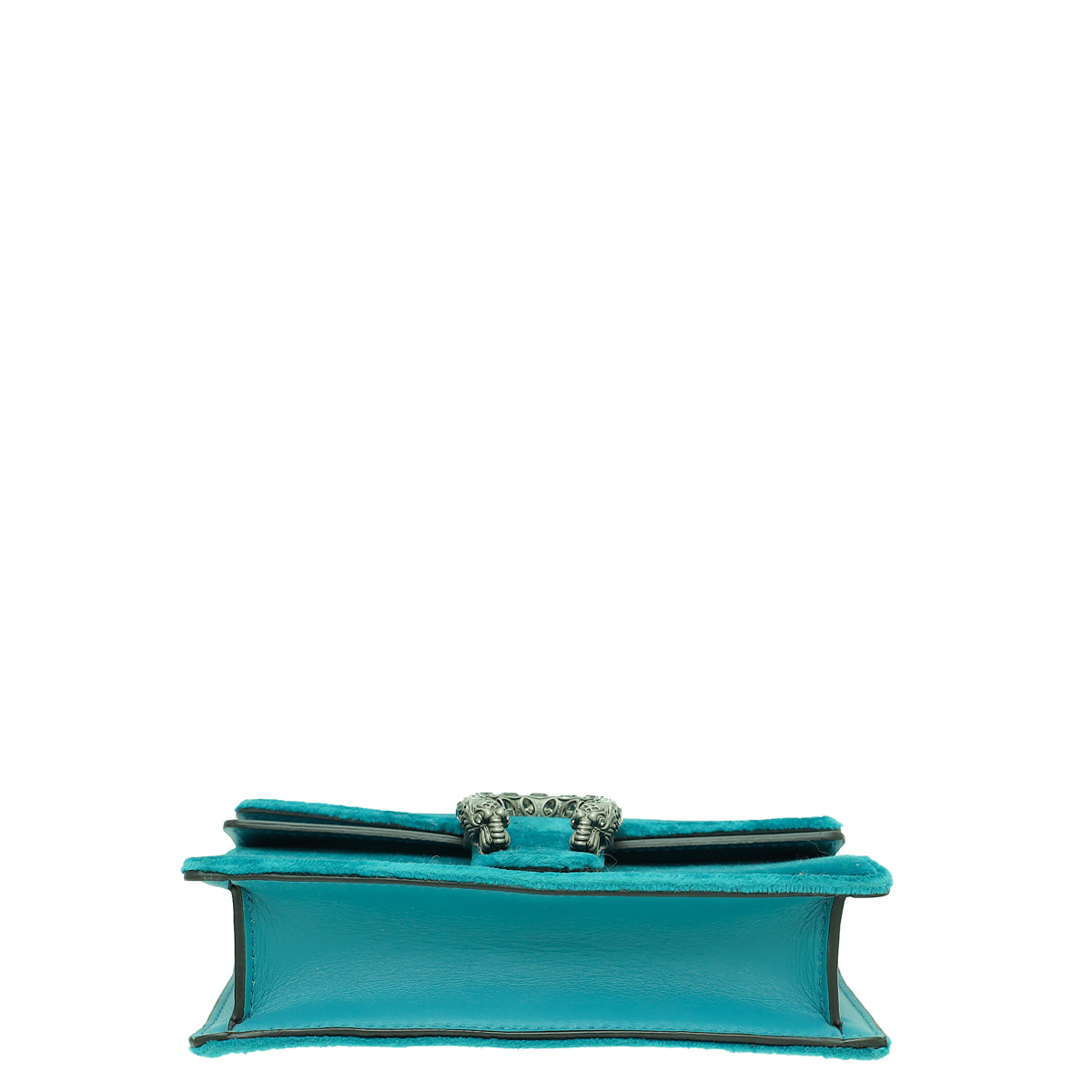 Gucci Turquoise Velvet Dionysus Super Mini Bag