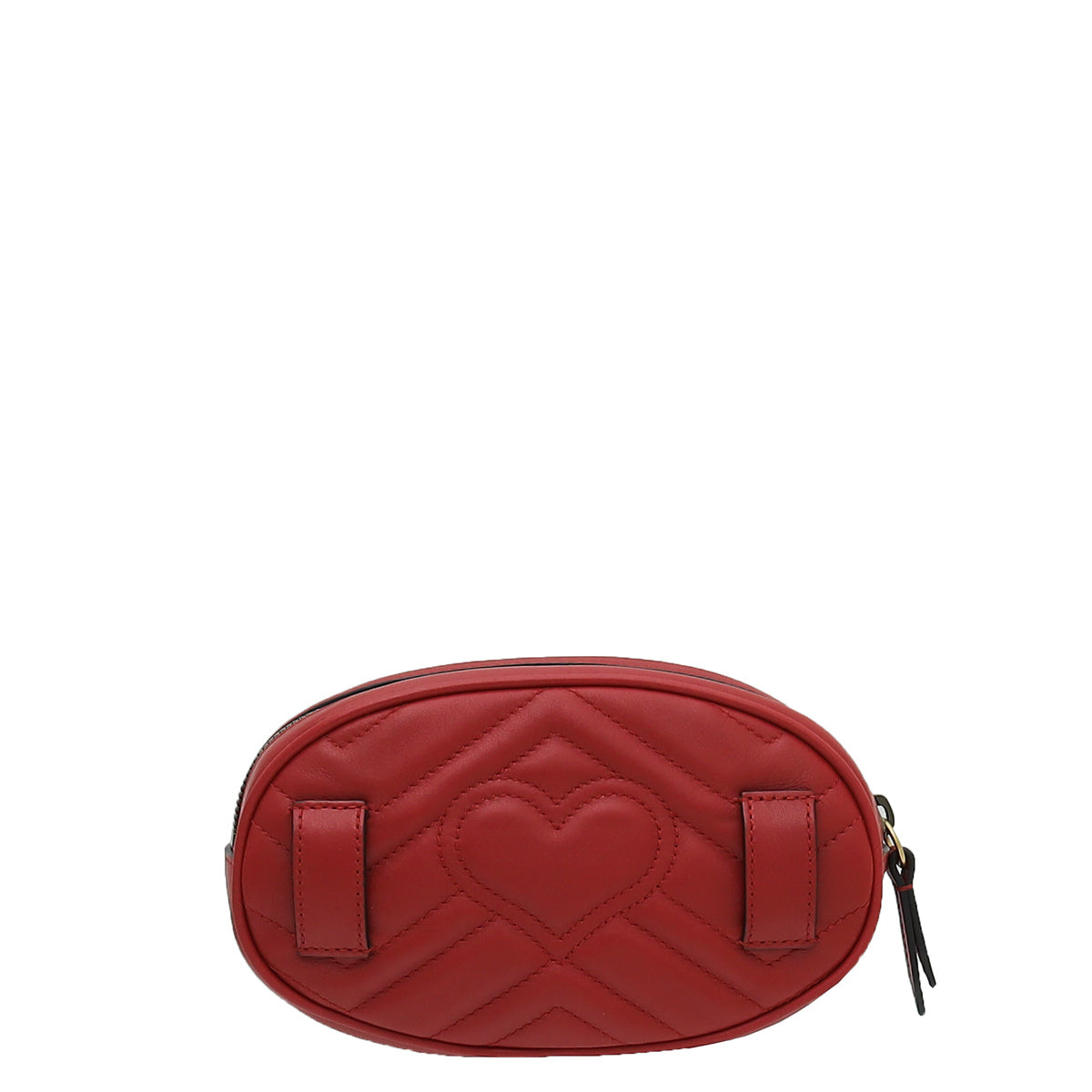 Gucci Red GG Marmont Mini Belt Bag