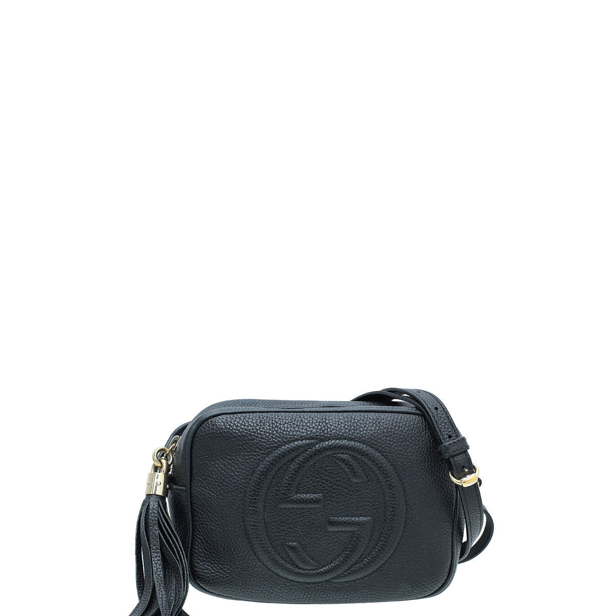 Gucci Black Disco Soho Small Crossbody Bag