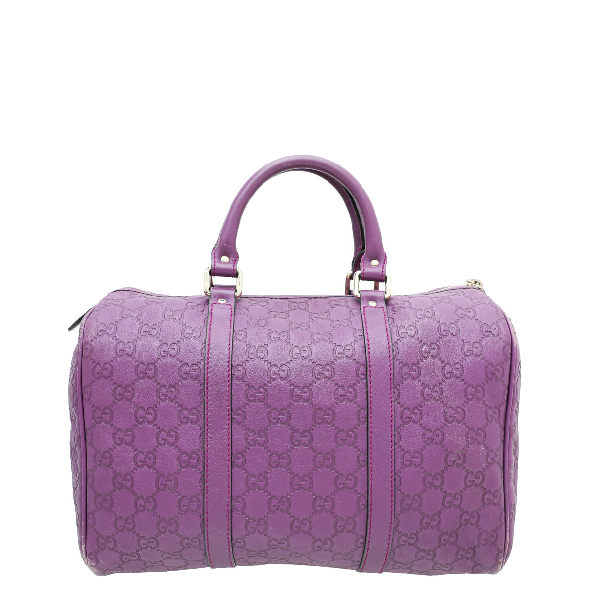 Gucci Purple GG Guccissima Joy Boston Medium Bag