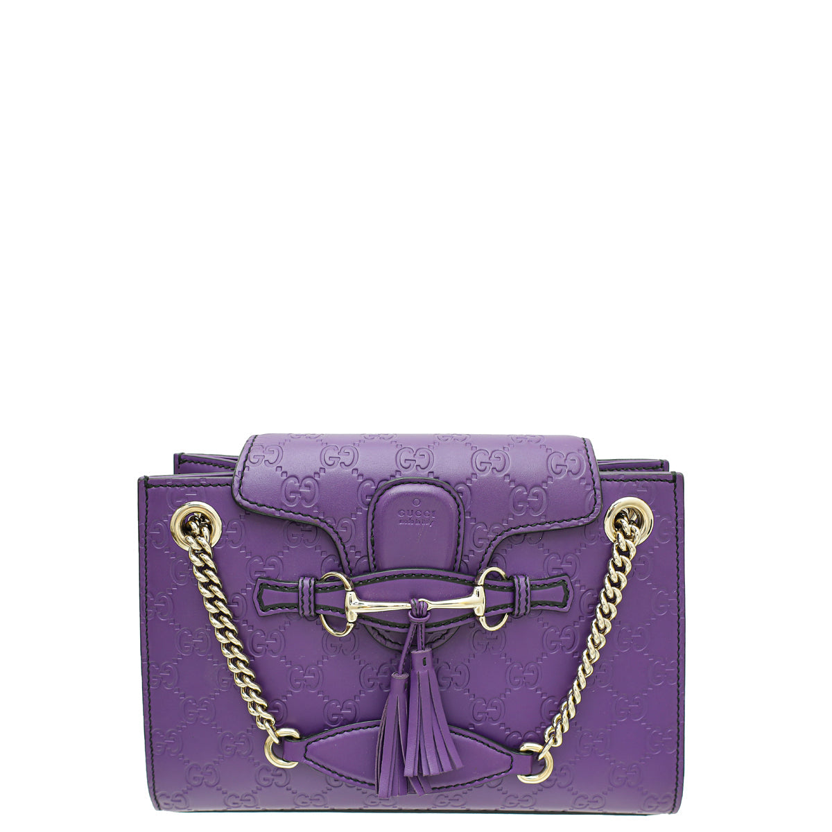 Gucci Violet Guccissima Emily Small Chain Bag