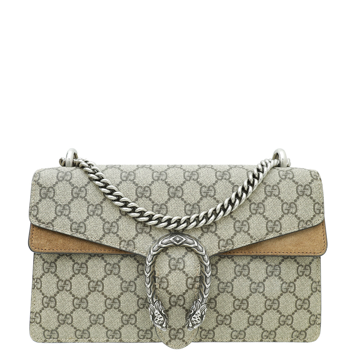 Gucci Bicolor GG Supreme Dionysus Small Shoulder Bag