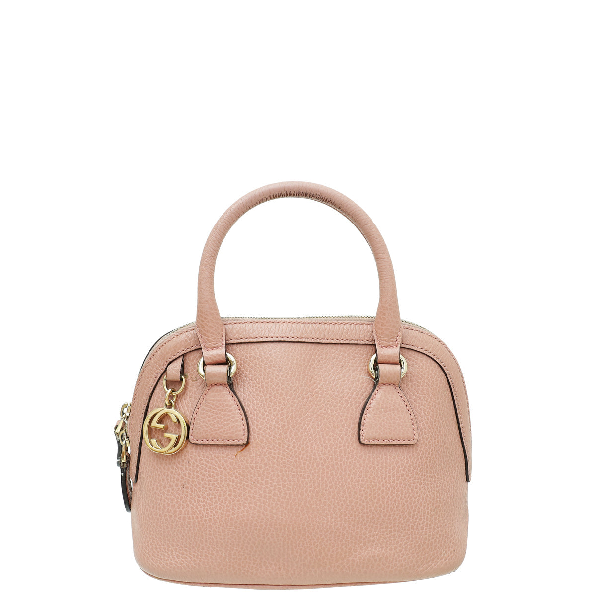 Gucci Dusty Pink GG Charm Dome Bag Mini Bag