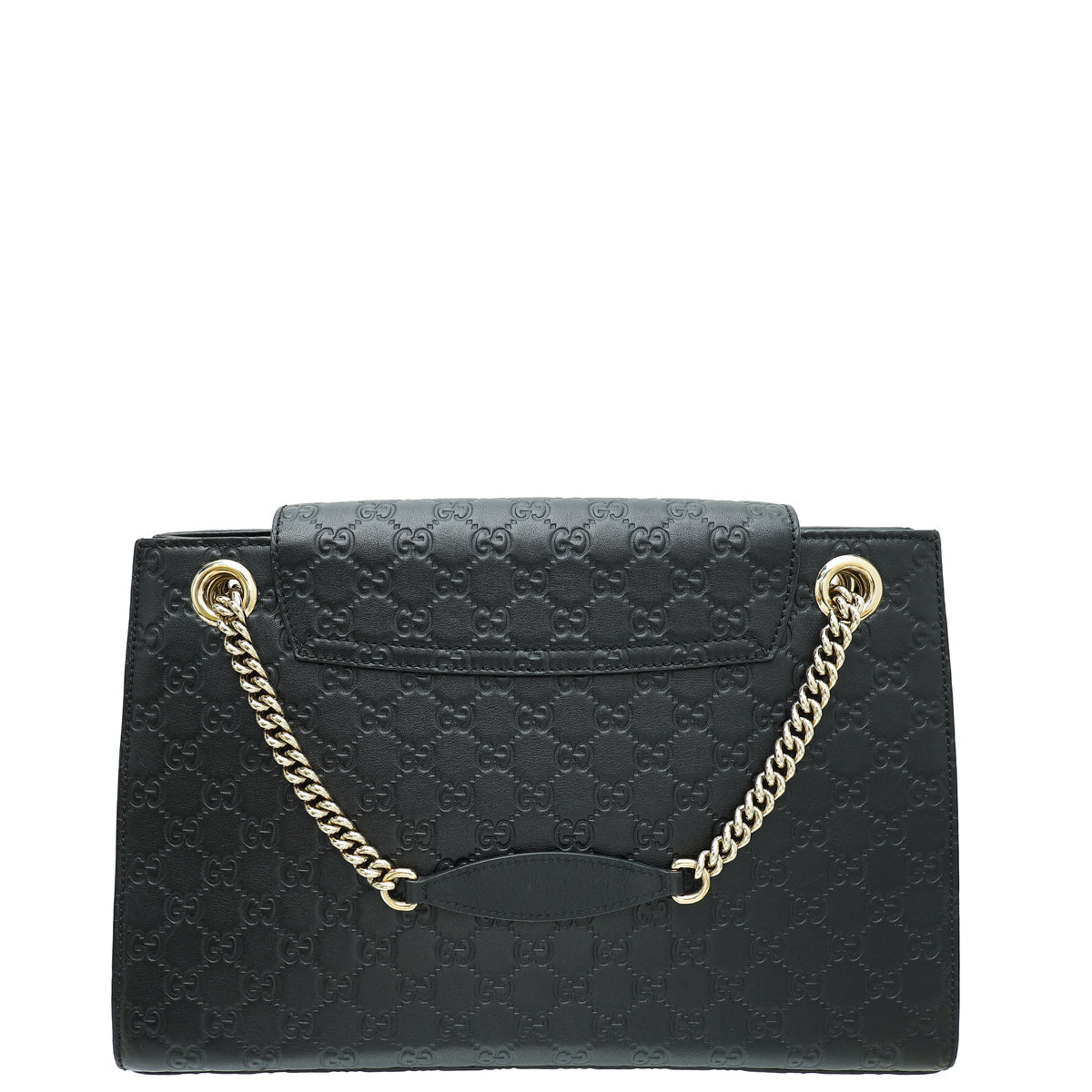 Gucci Black Guccissima Emily Large Bag