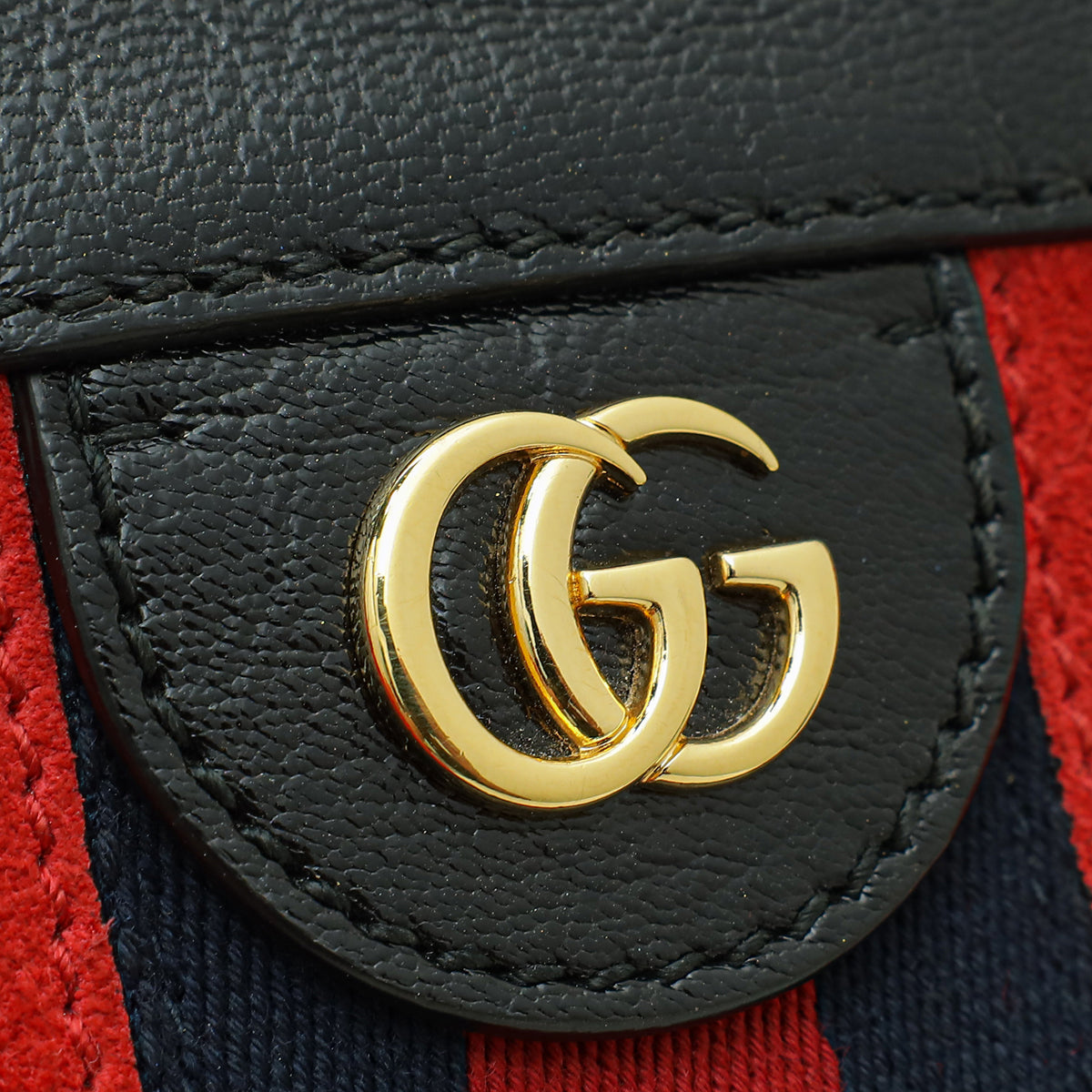 Gucci Tricolor Suede Web Ophidia Small Shoulder Bag