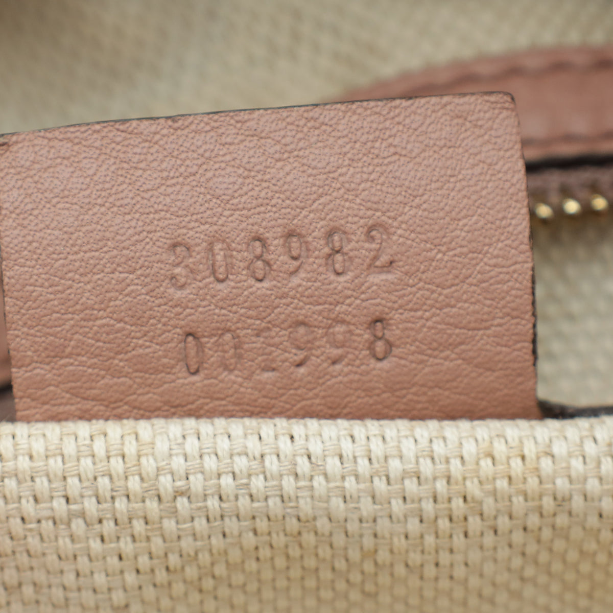 Gucci Pink Nude Soho Tote Medium Bag