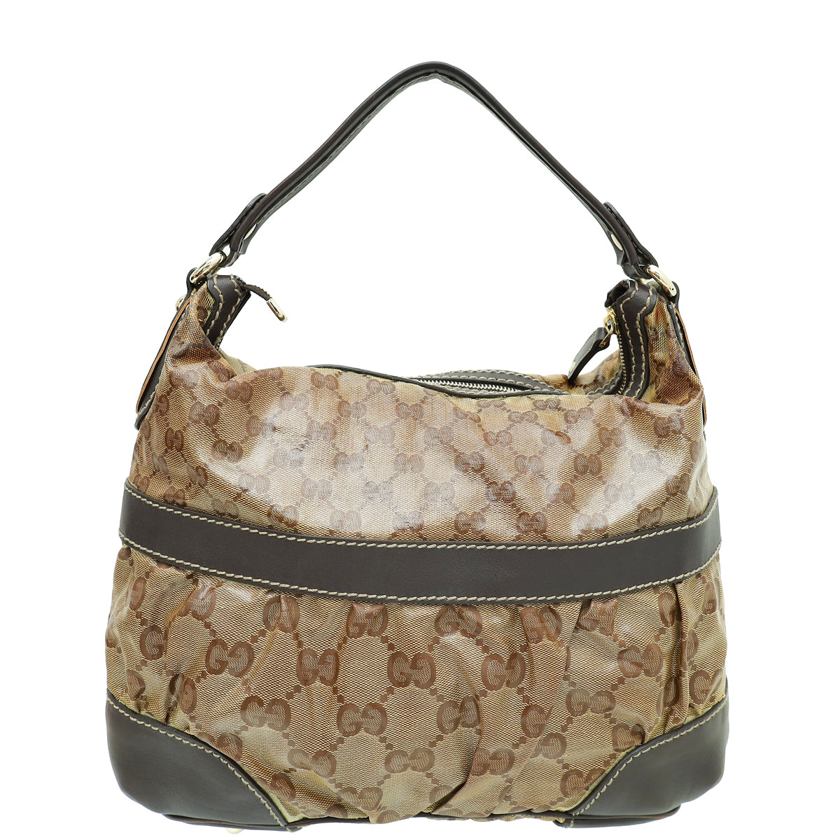 Gucci Bicolor GG Mix Crystal Hobo Bag