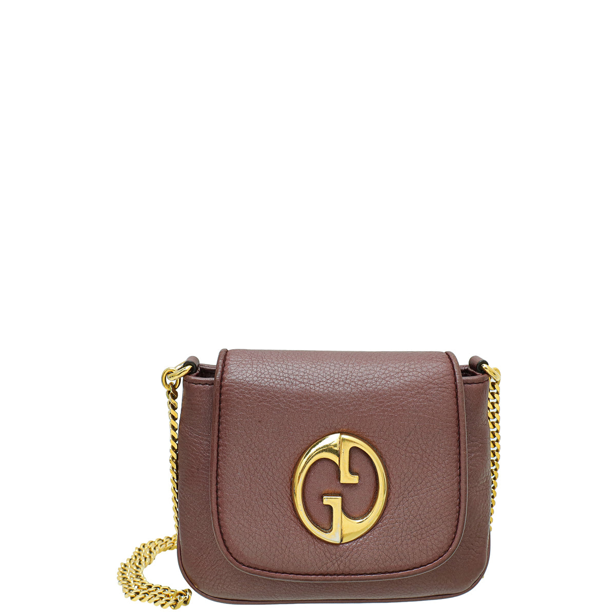 Gucci Violet 1973 Chain Shoulder Bag