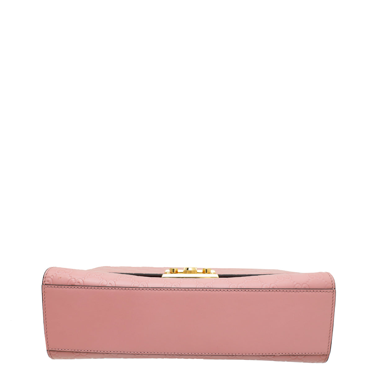 Gucci Pink Guccissima Padlock Medium Bag