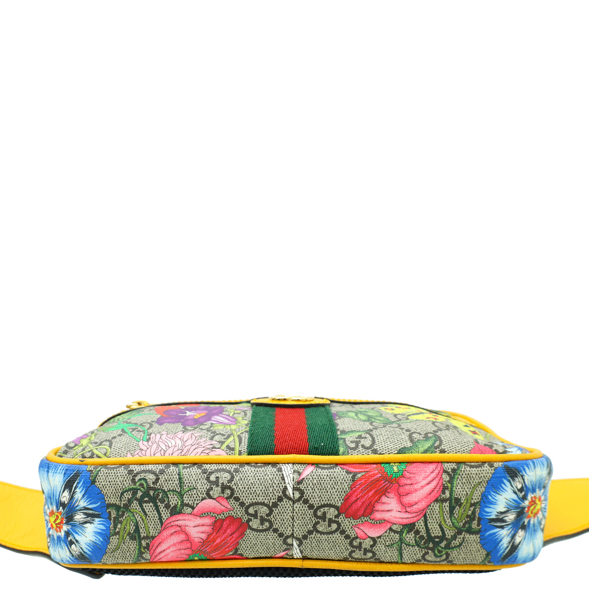 Gucci Multicolor GG Supreme Flora Medium Ophidia Belt Bag