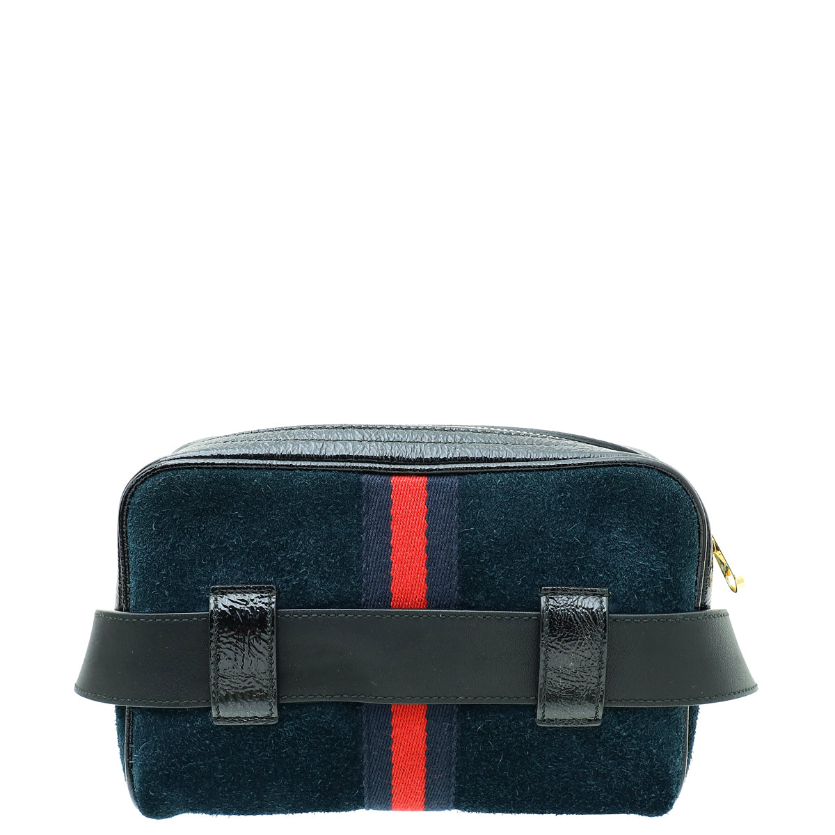 Gucci Black Ophidia Web Small Belt Bag