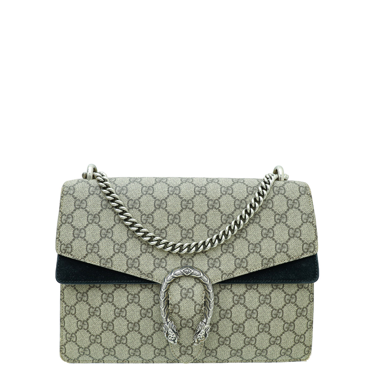 Gucci Bicolor GG Supreme Dionysus Medium Shoulder Bag