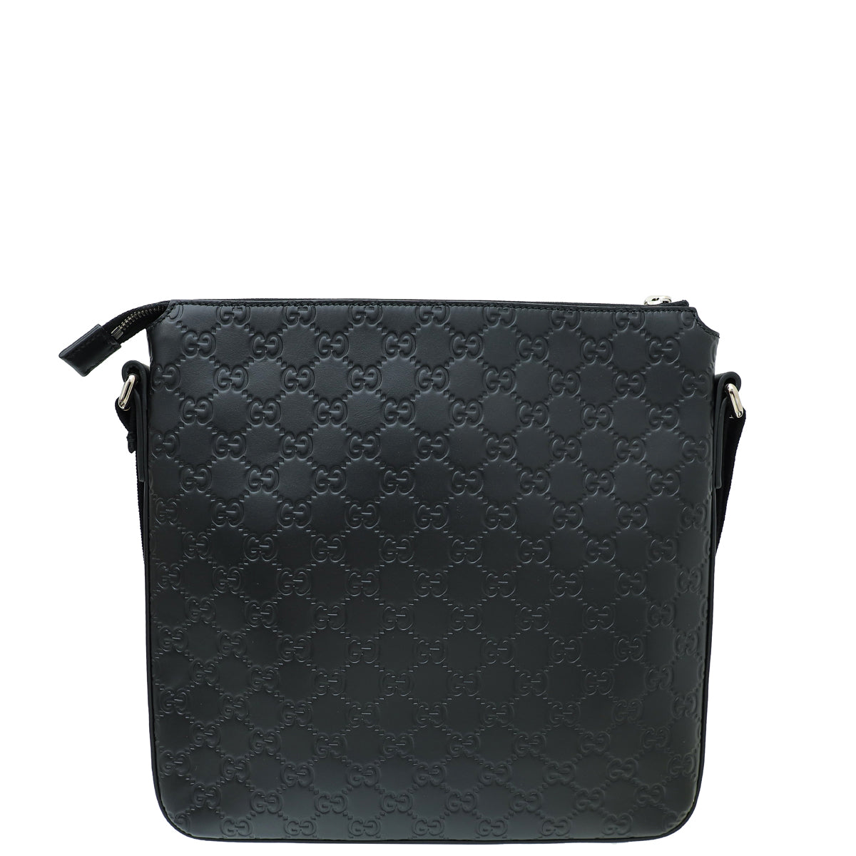 Gucci Black GG Guccissima Messenger Bag