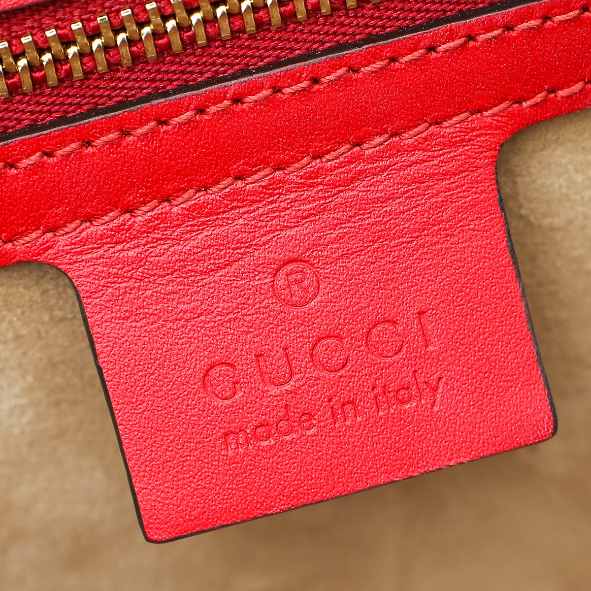 Gucci Red Sylvie Small Shoulder Bag