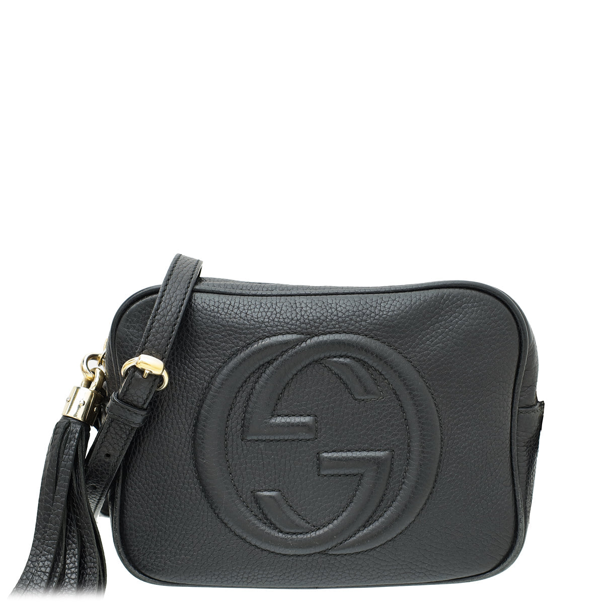 Gucci Black Disco Soho Crossbody Bag