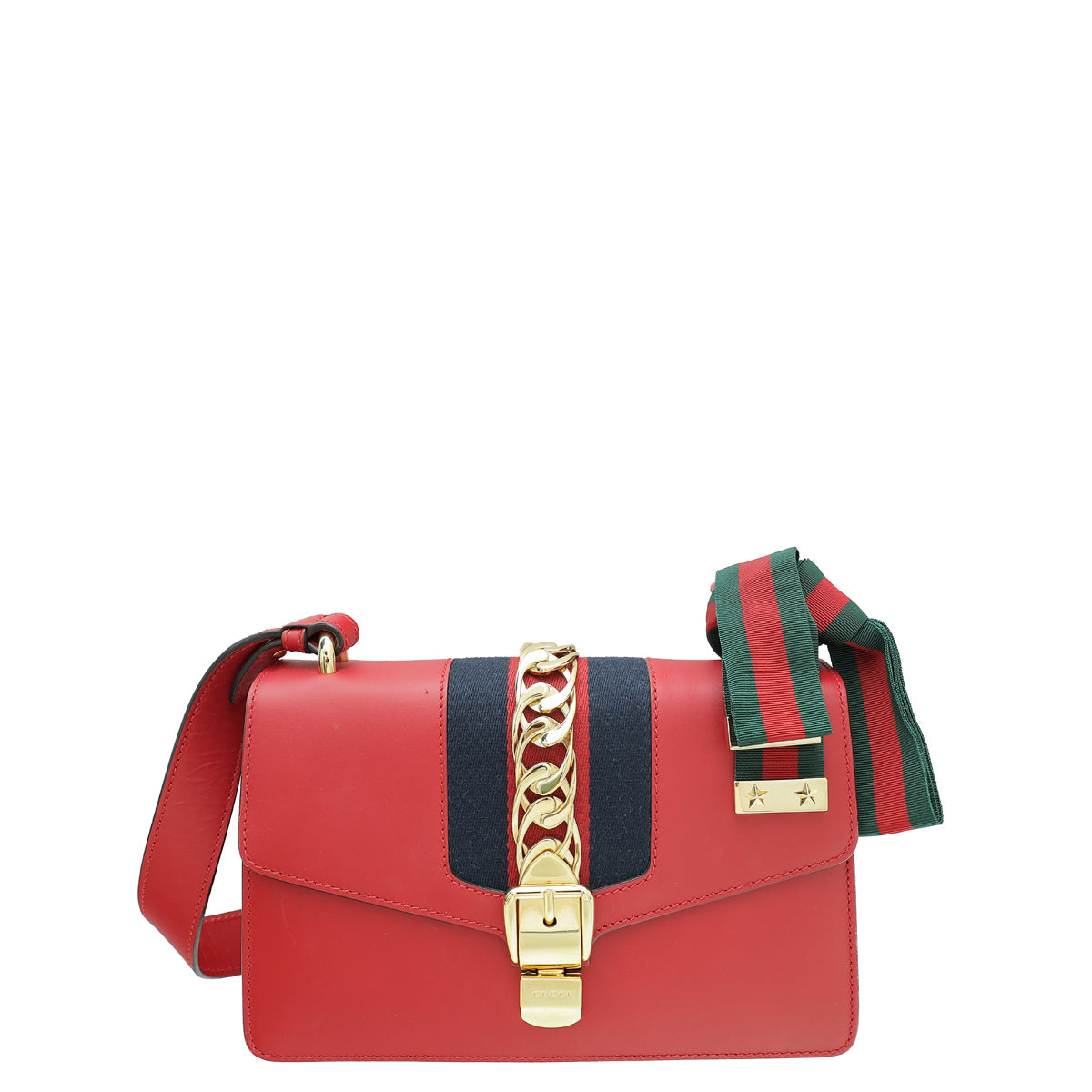 Gucci Red Sylvie Small Bag