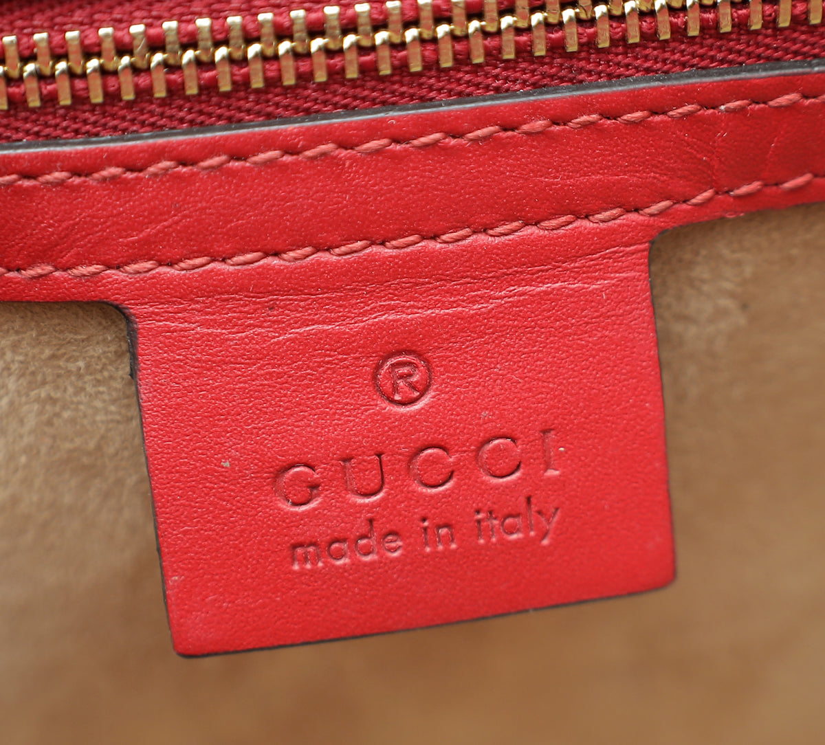 Gucci Red Sylvie Small Bag