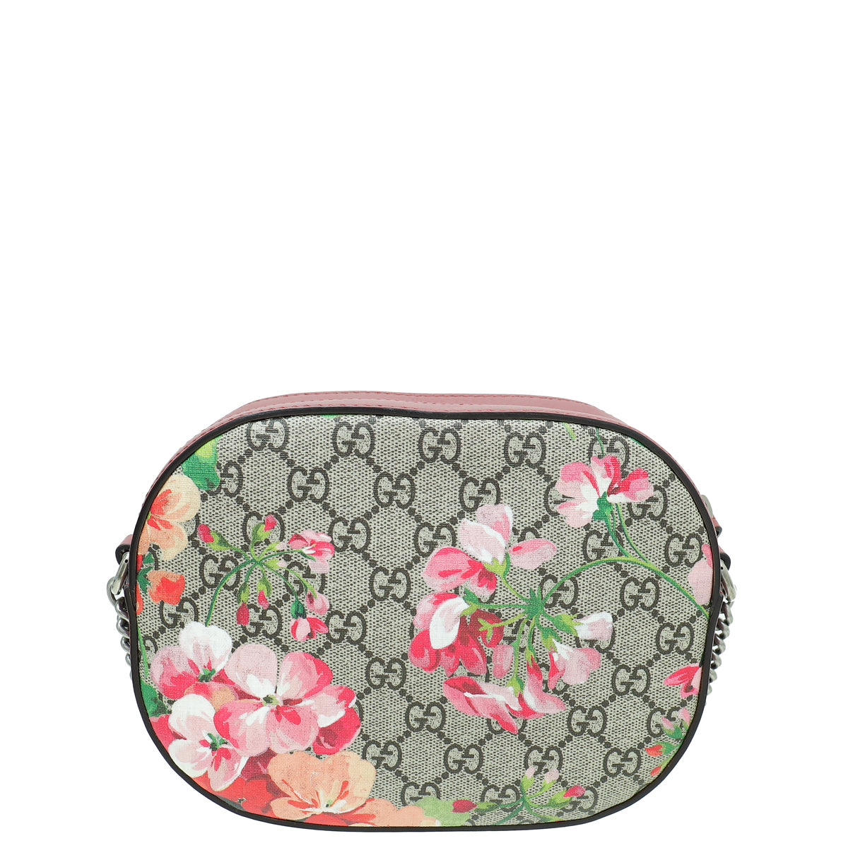 Gucci Bicolor GG Supreme Blooms Print Mini Chain Shoulder Bag