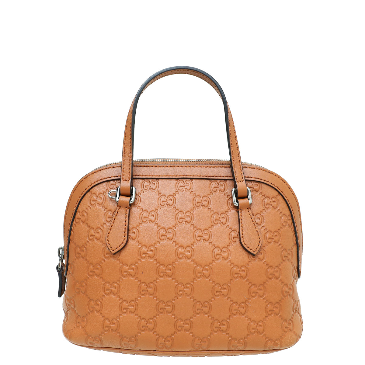 Gucci Brown GG Guccissima Dome Mini Convertible Bag