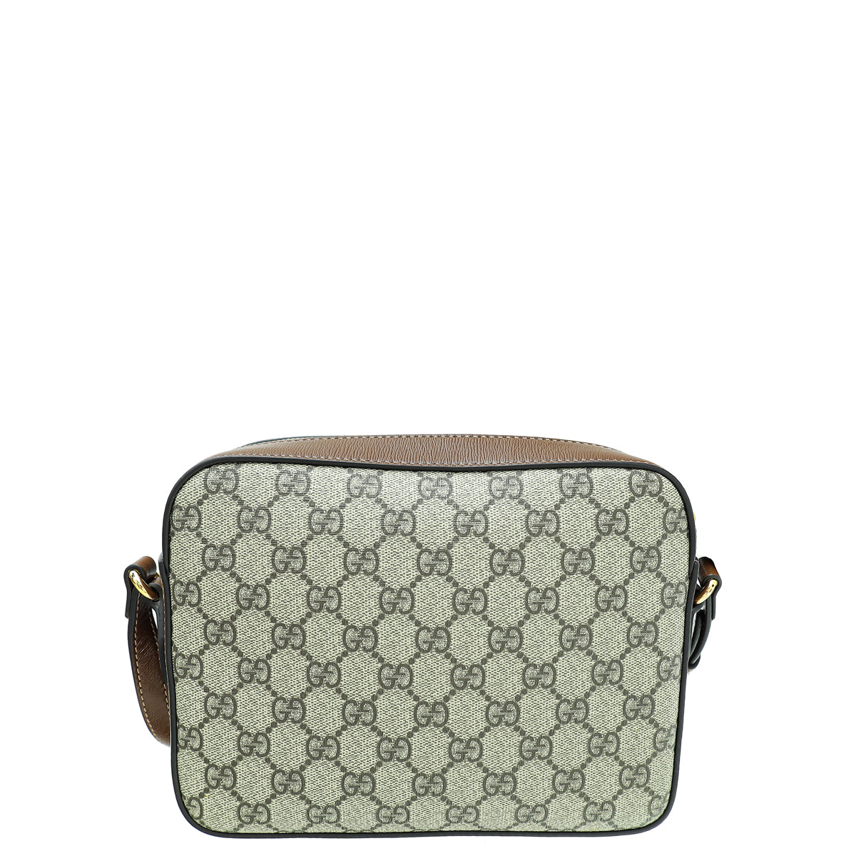 Gucci Bicolor GG Supreme Horsebit 1955 Shoulder Bag