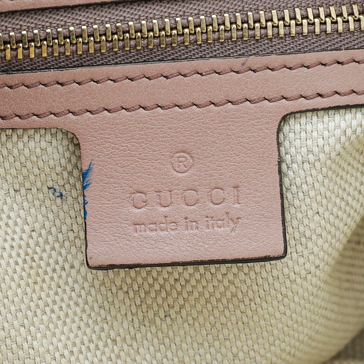 Gucci Dusty Pink Soho Tassel Chain Shoulder Bag