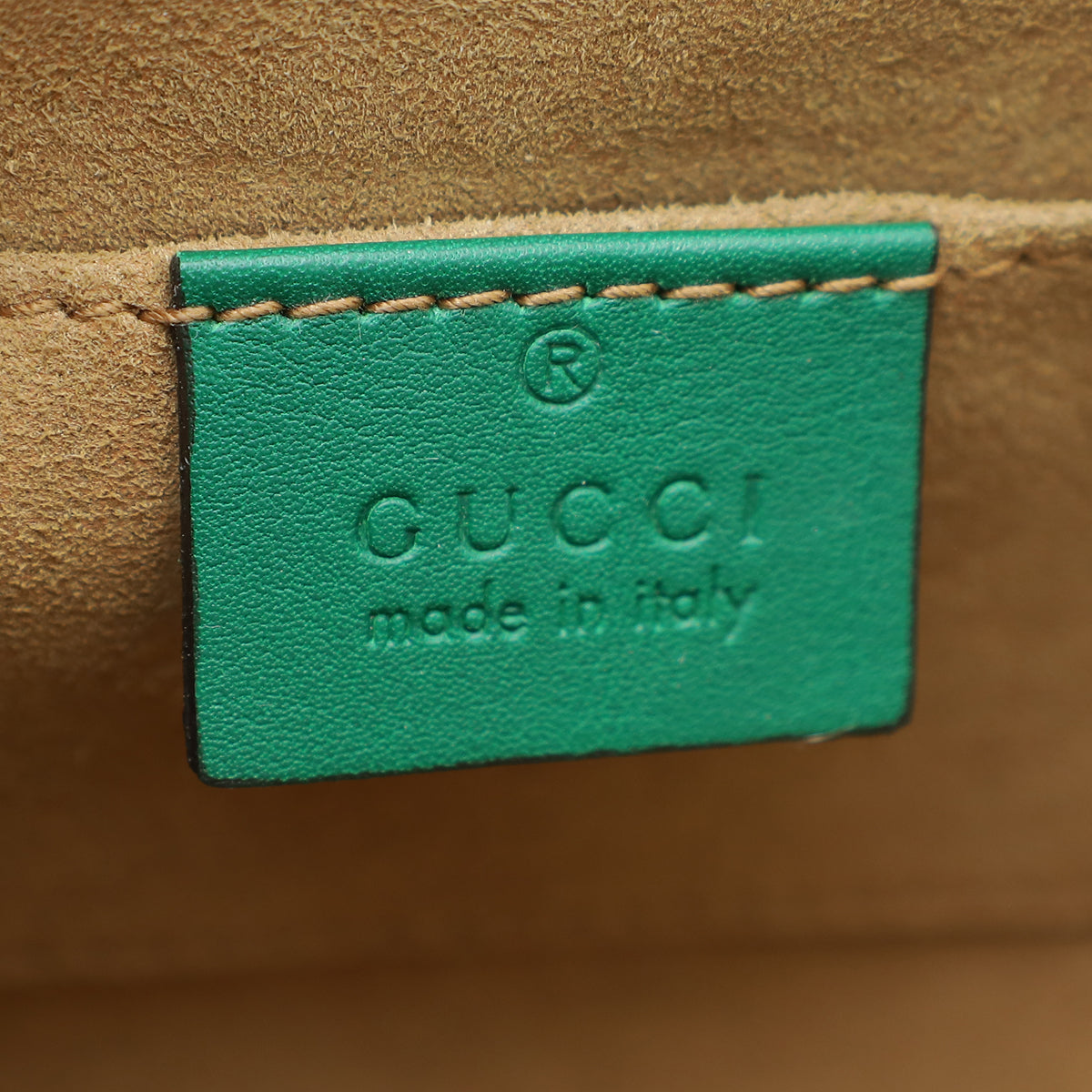 Gucci Green Padlock Chain Small Bag