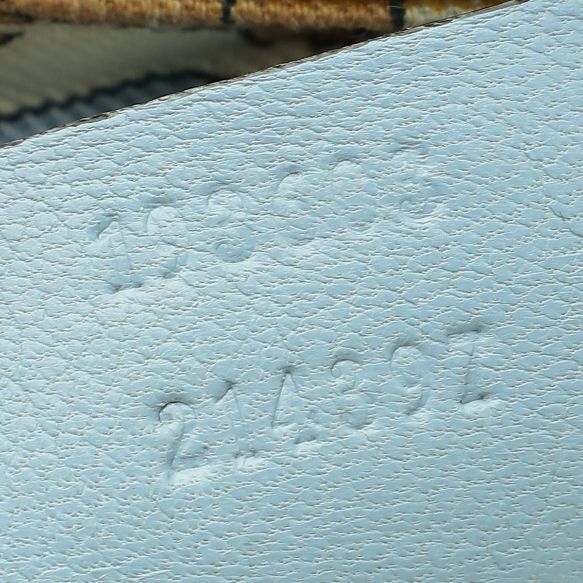 Gucci Light Blue Guccissima Joy Boston Medium Bag