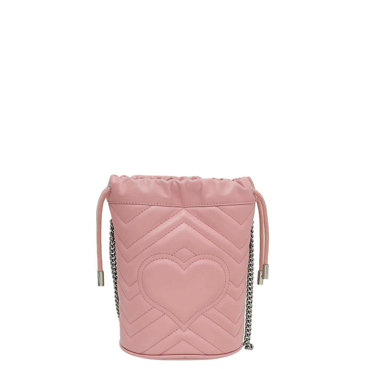 Gucci Pink GG Marmont Bucket Mini Bag