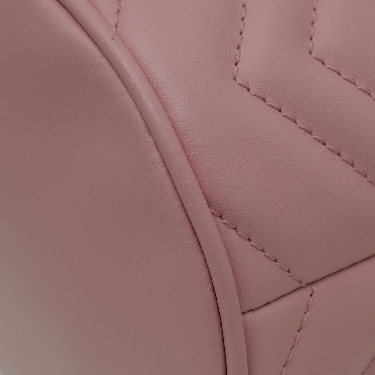 Gucci Pink GG Marmont Bucket Mini Bag