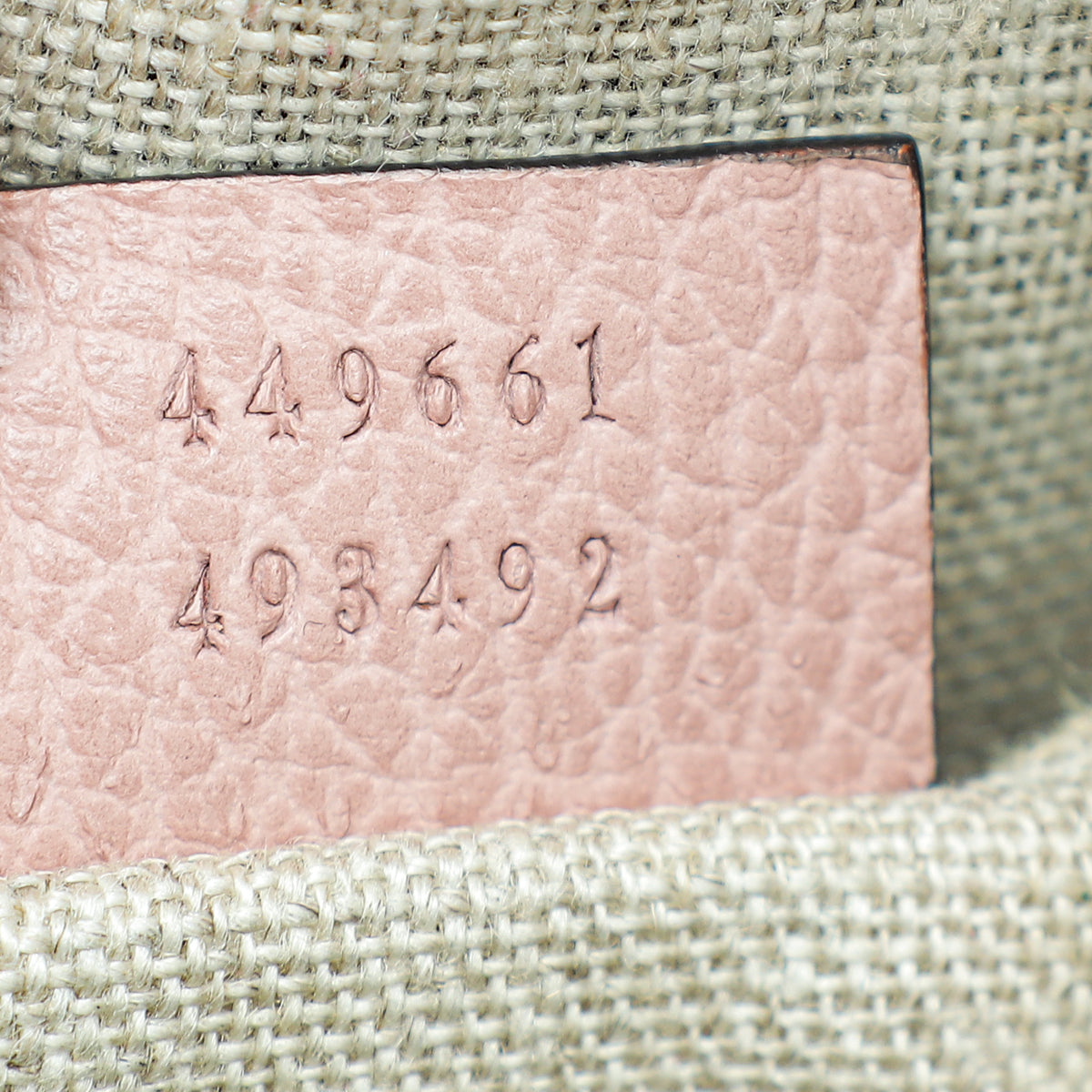 Gucci Dusty Pink GG Charm Dollar Dome Mini Bag