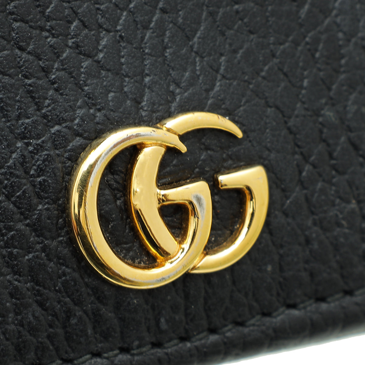 Gucci Black GG Marmont Mini Chain Bag