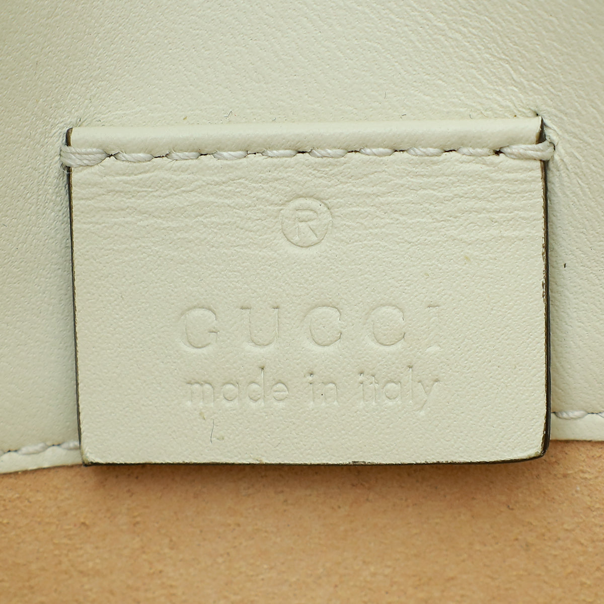 Gucci Off White Super Mini Sylvie Chain Bag